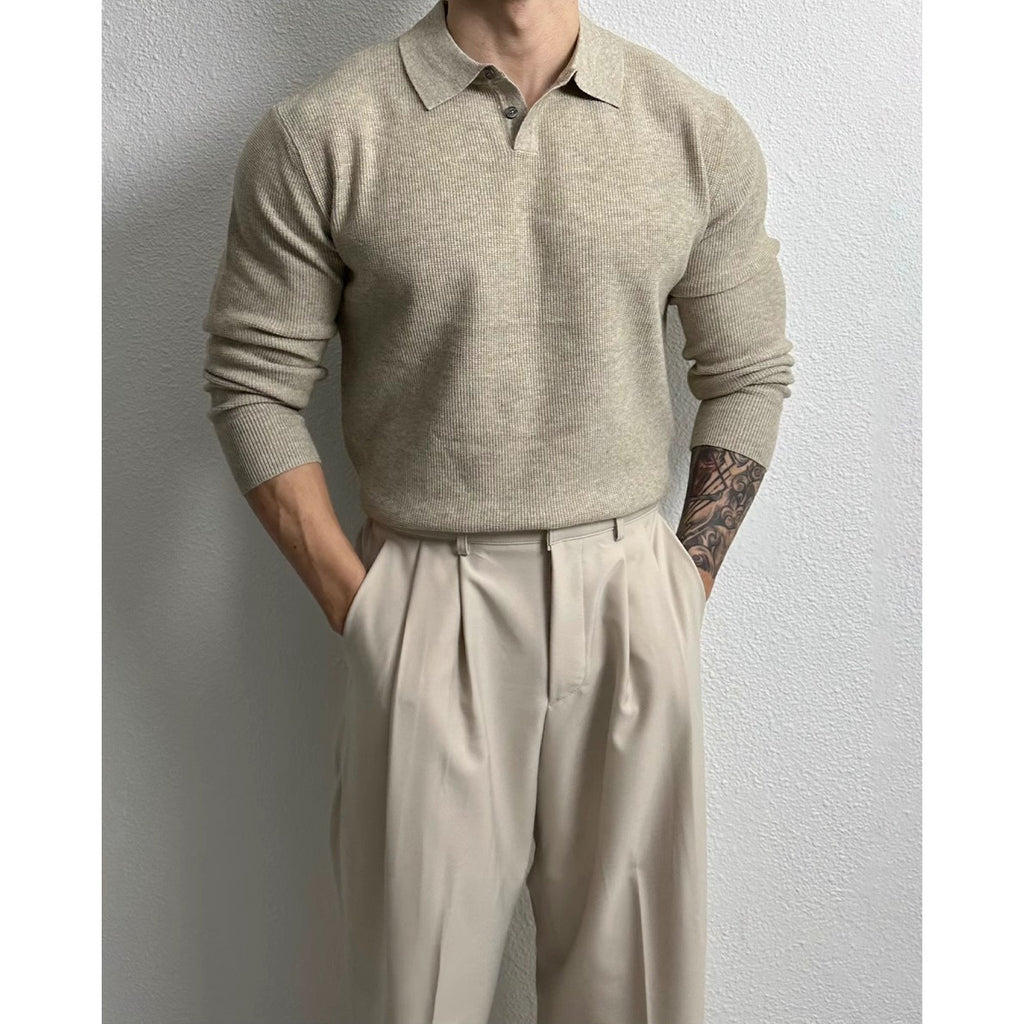 Mens British-style Business Slim-fit Sweater