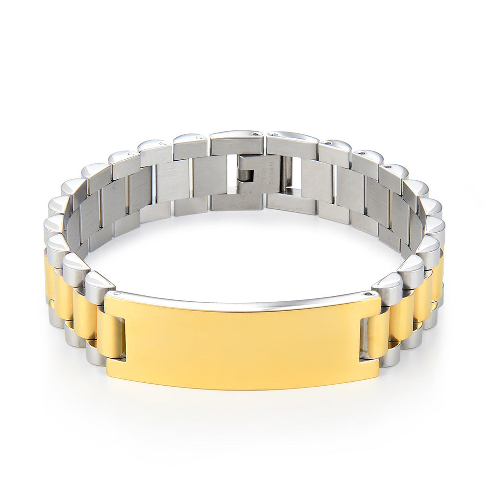 A Sleek Fashion Forward Alloy Bracelet