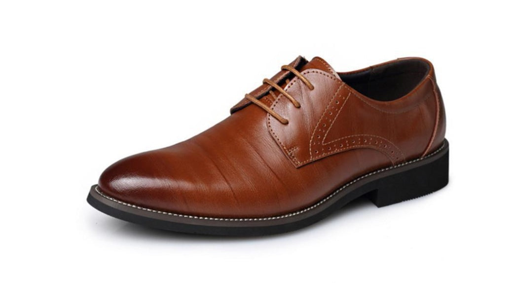 Men’s Leather Business Casual Shoes