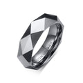 Tungsten steel diamond ring