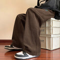 Mens Plush Warm Pants For Winter Thermal Loungewear With Soft Plush Lining And Stretchy Fabric