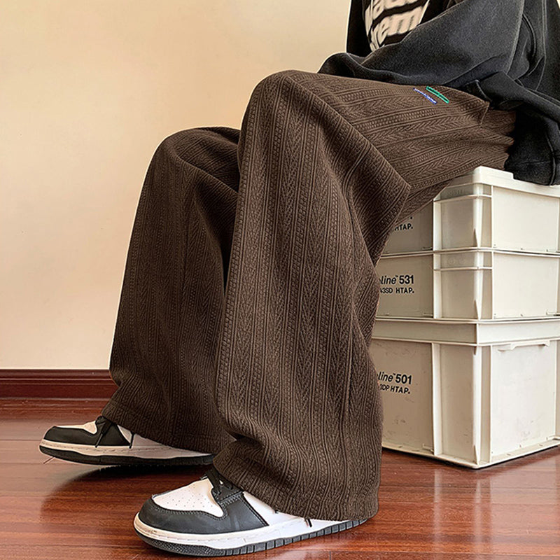 Mens Plush Warm Pants For Winter Thermal Loungewear With Soft Plush Lining And Stretchy Fabric