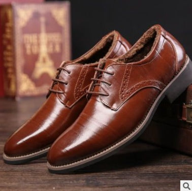 Men’s Leather Business Casual Shoes