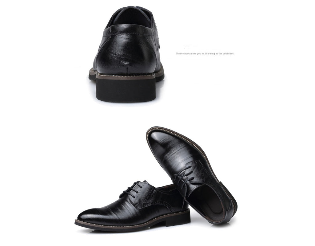 Men’s Leather Business Casual Shoes