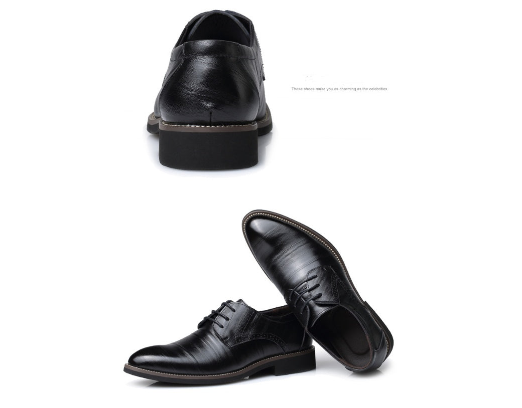 Men’s Leather Business Casual Shoes