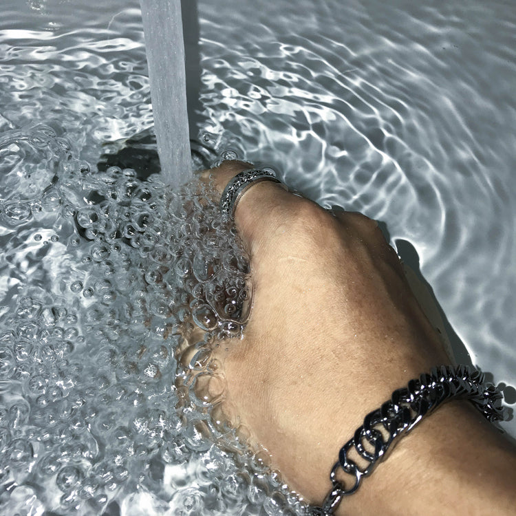 19 Studio Korea Ins Korean Version Of Simple Couple Jewelry Bracelet Snake Bone Chain Metal Titanium Steel Bracelet Men And Women