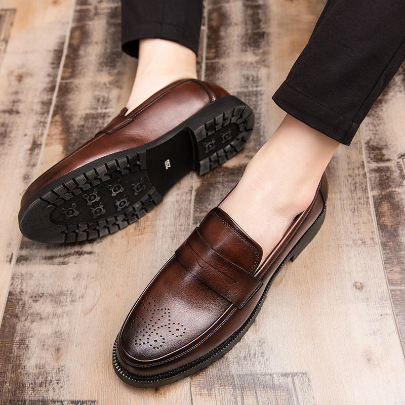 Men's Shoes Men's Casual Shoes Leather Shoes Large Size