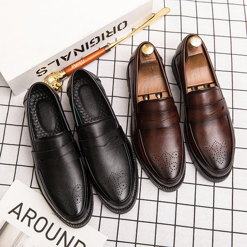 Men's Shoes Men's Casual Shoes Leather Shoes Large Size