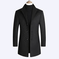 Woolen Coat Men Autumn And Winter Middle-Aged Men
