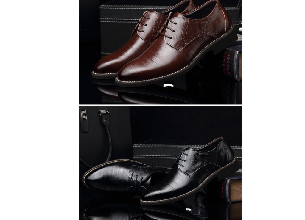 Men’s Leather Business Casual Shoes