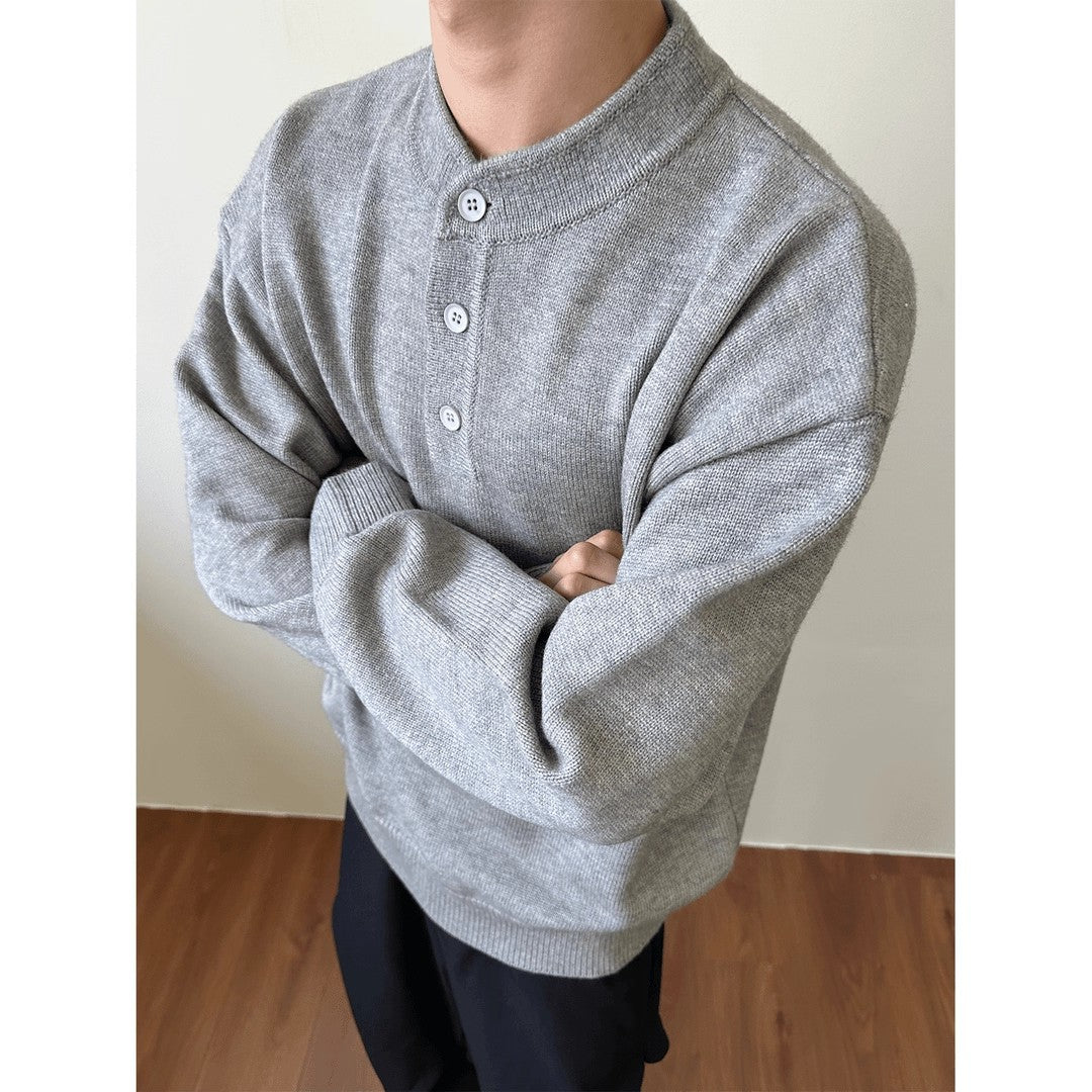Mens Premium Laid-back Long-sleeve Top