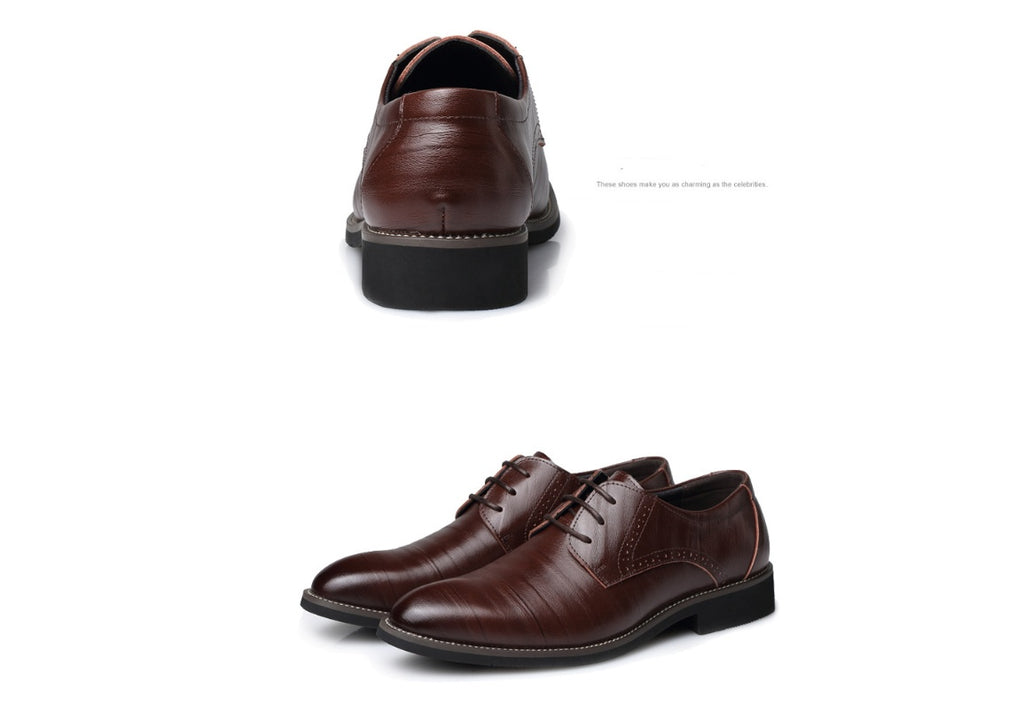 Men’s Leather Business Casual Shoes