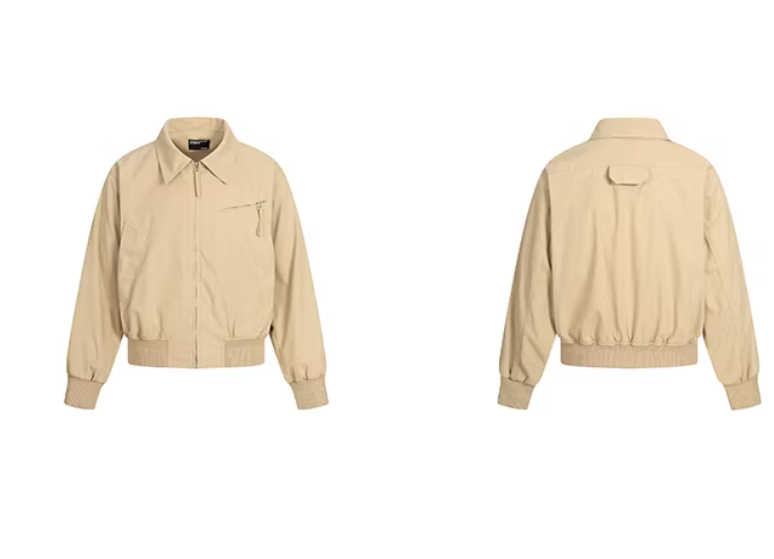 Mens American Style Minimalist Work Jacket