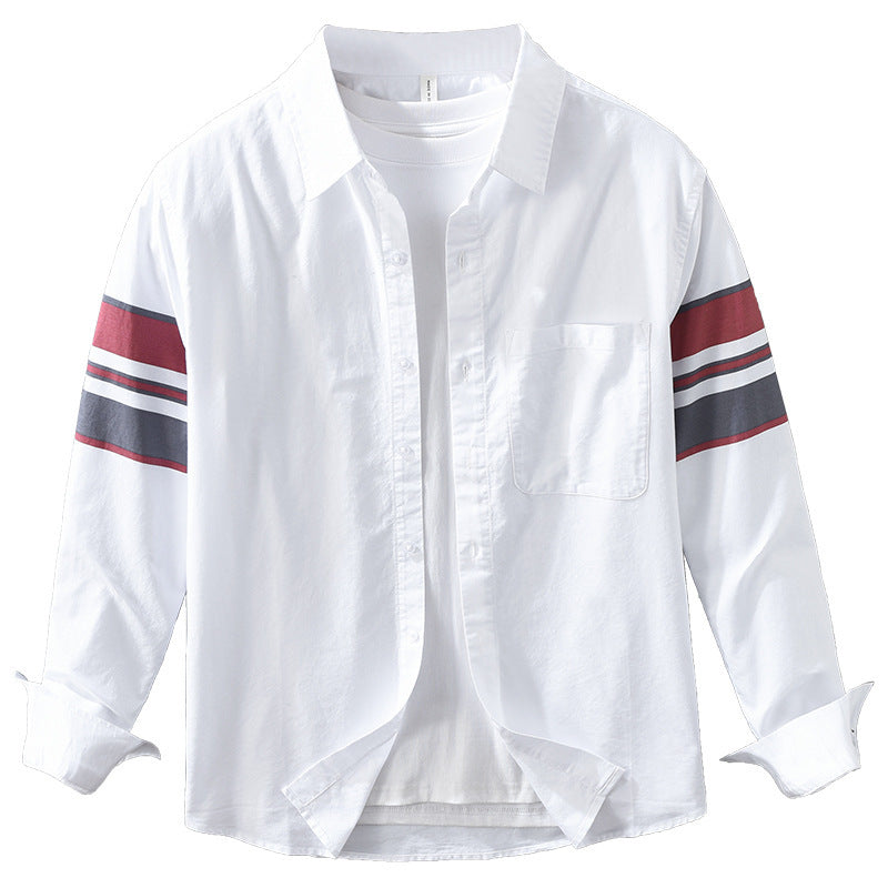 Mens Stylish Casual Versatile & Relaxed-fit Artistic Top