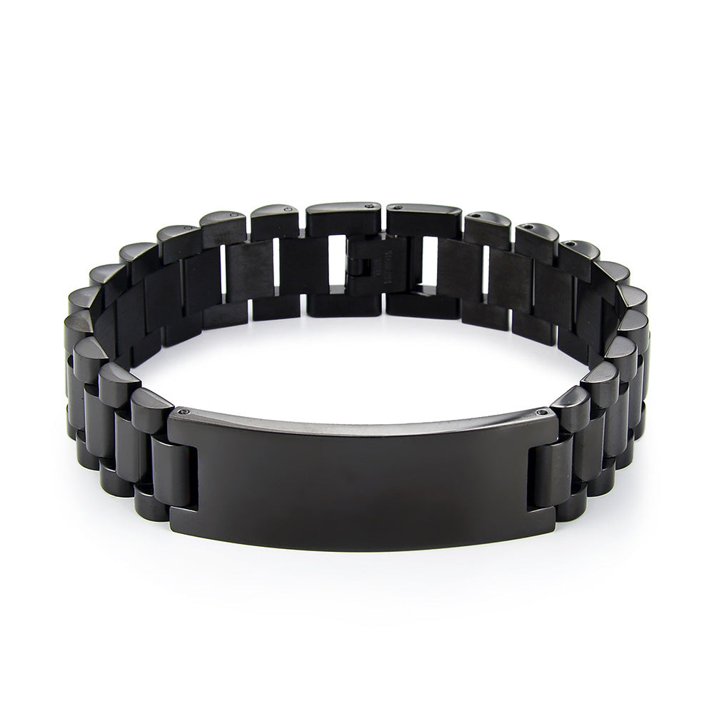 A Sleek Fashion Forward Alloy Bracelet