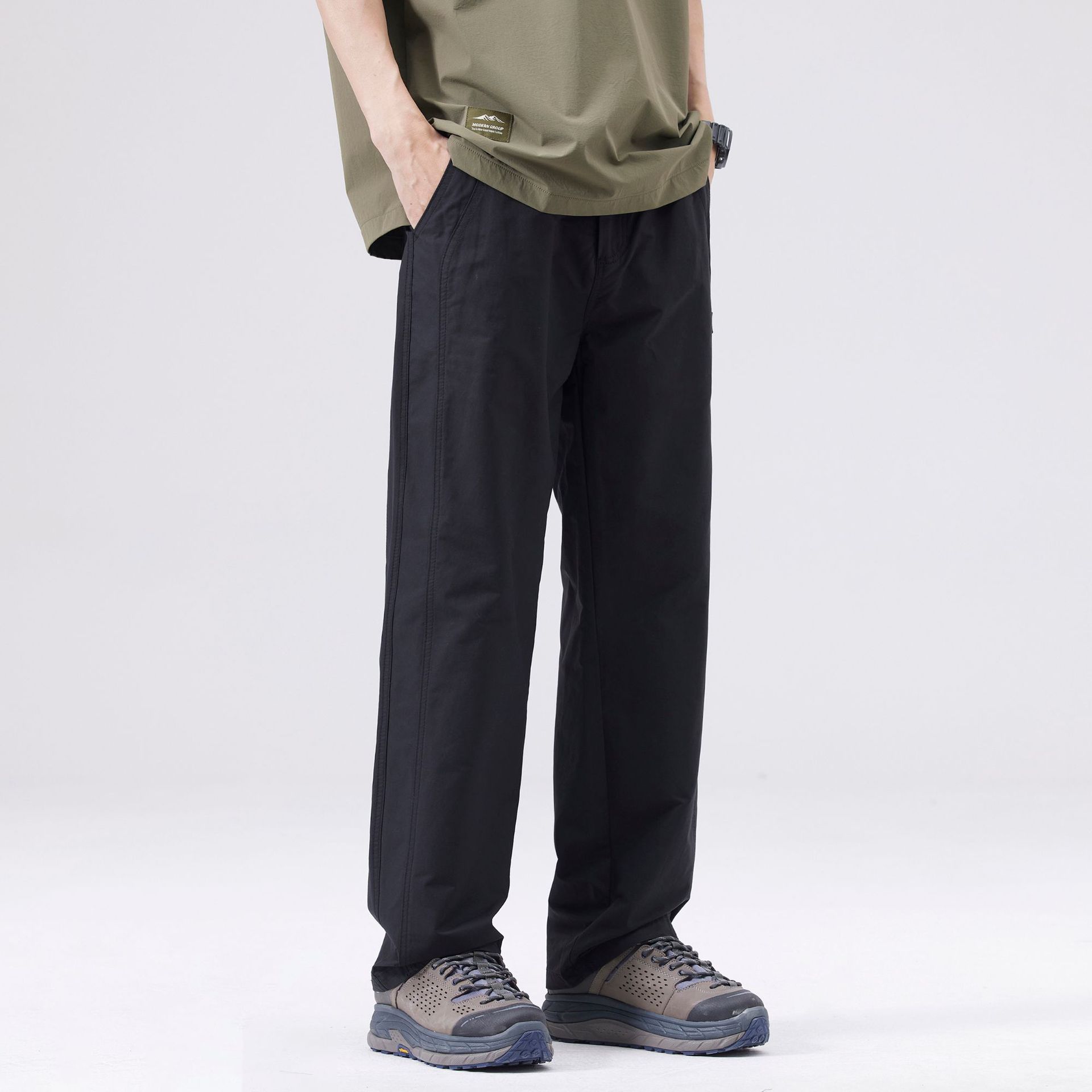 Fashion Personality New Straight Casual Pants Men