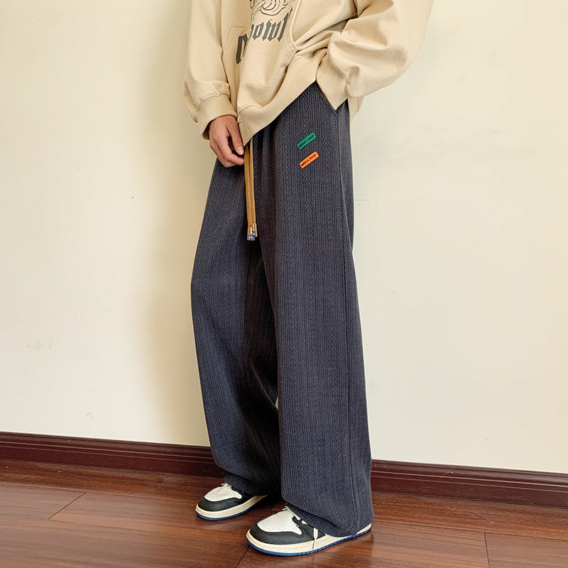 Mens Plush Warm Pants For Winter Thermal Loungewear With Soft Plush Lining And Stretchy Fabric