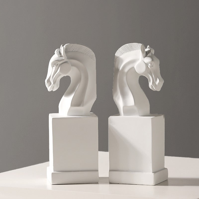 Chess Knight Table Top Decorations