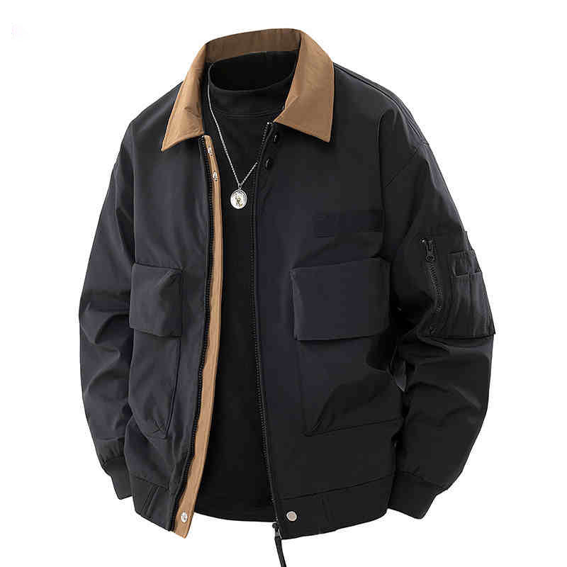American Baseball Collar Coat Men