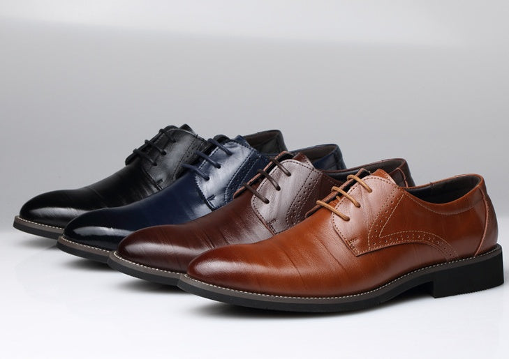 Men’s Leather Business Casual Shoes
