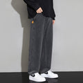Loose-fit Straight-leg Mens Trousers