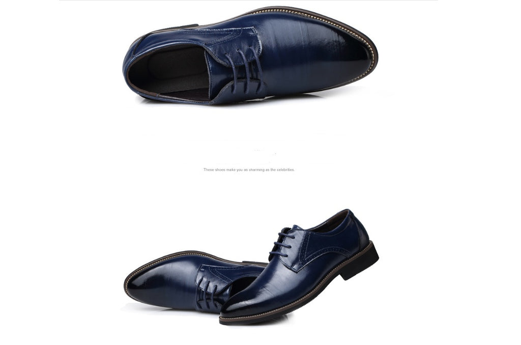 Men’s Leather Business Casual Shoes