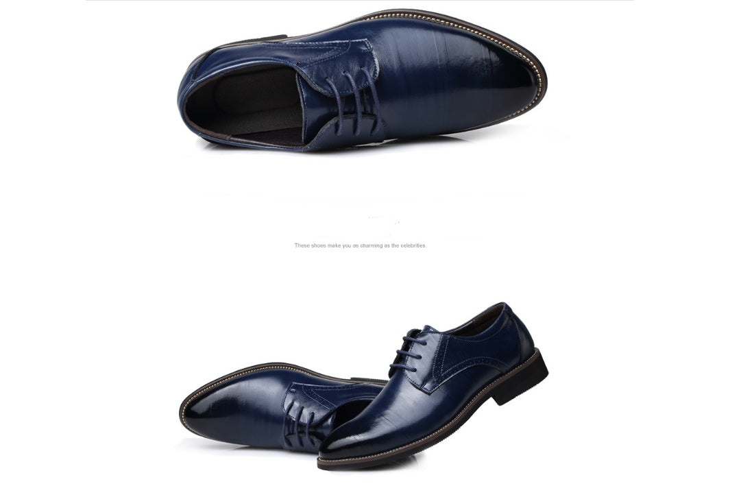 Men’s Leather Business Casual Shoes