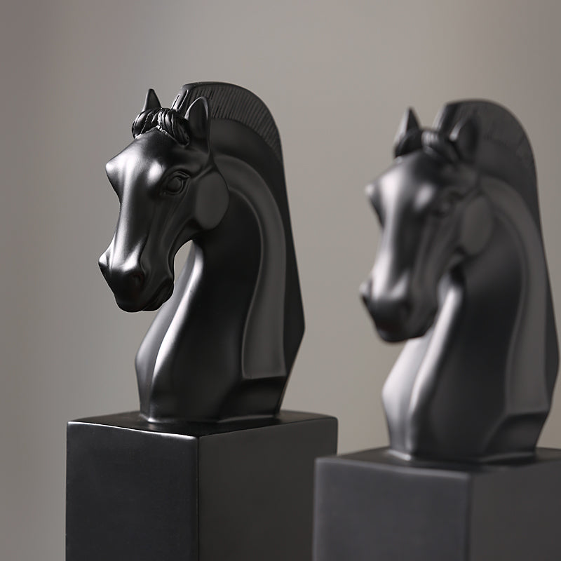 Chess Knight Table Top Decorations