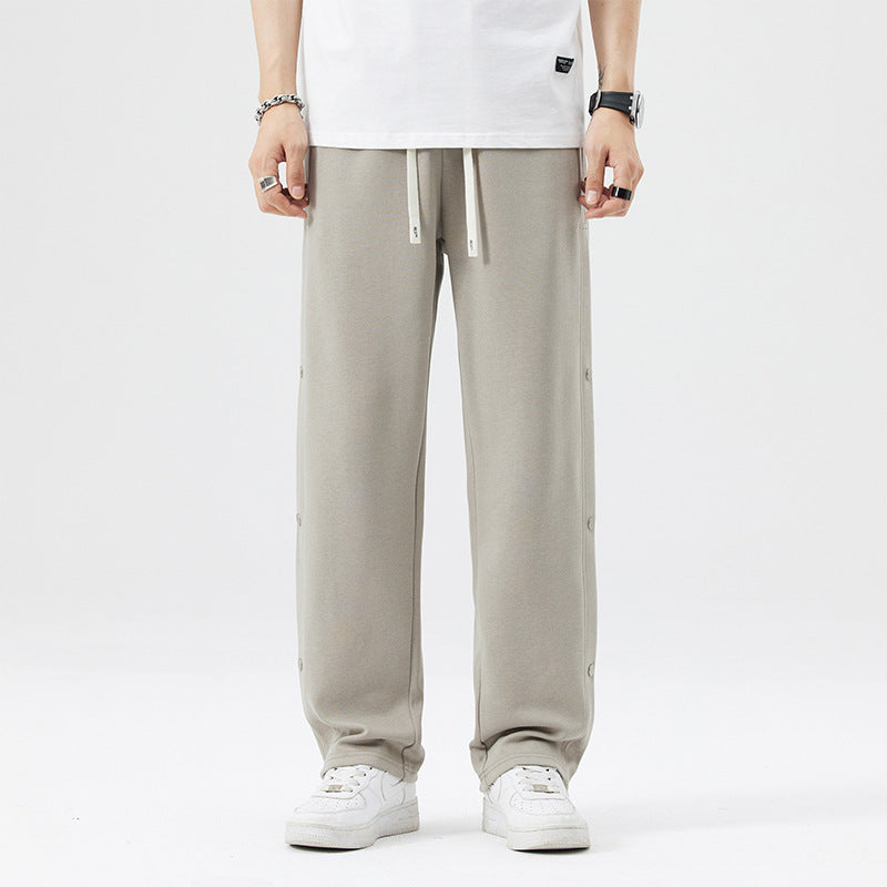 Loose Breathable Harem Knitted Casual Pants Men