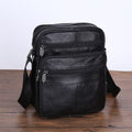Mens Leather Shoulder Bag Casual And Stylish Crossbody Design