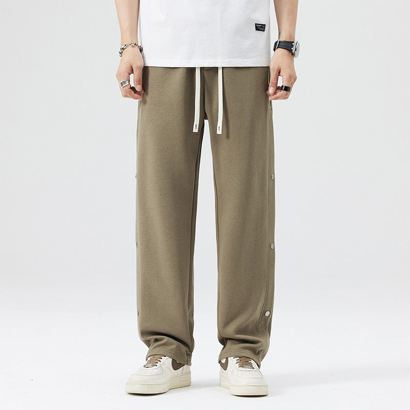 Loose Breathable Harem Knitted Casual Pants Men