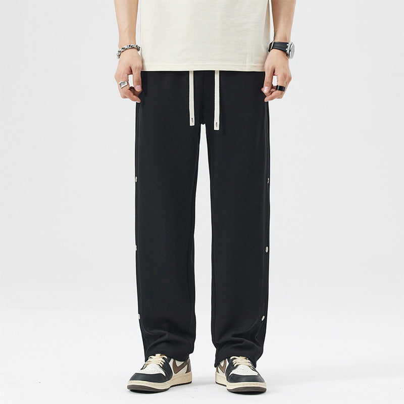 Loose Breathable Harem Knitted Casual Pants Men