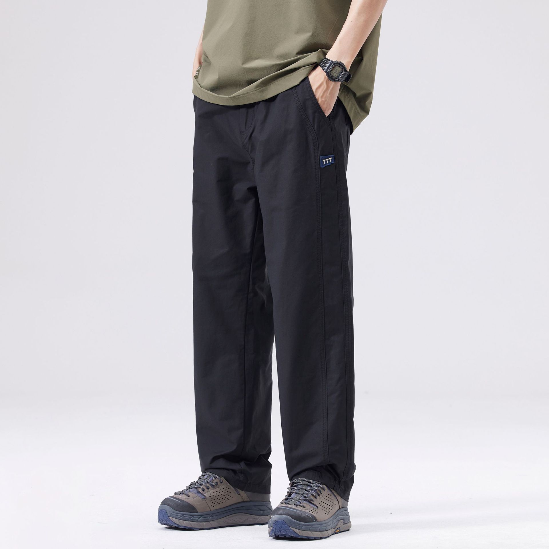 Fashion Personality New Straight Casual Pants Men