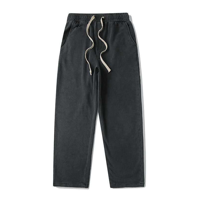 Loose Casual Pants Men Pure Color All-matching