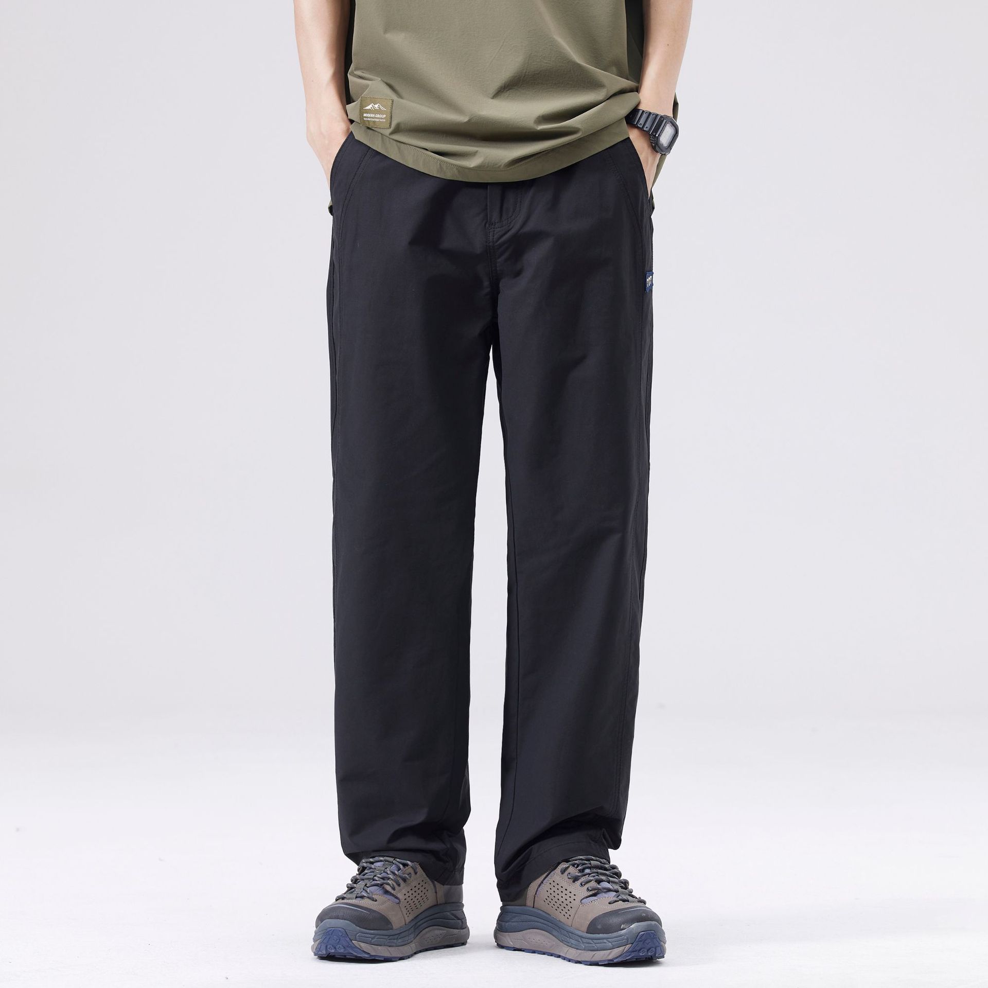 Fashion Personality New Straight Casual Pants Men