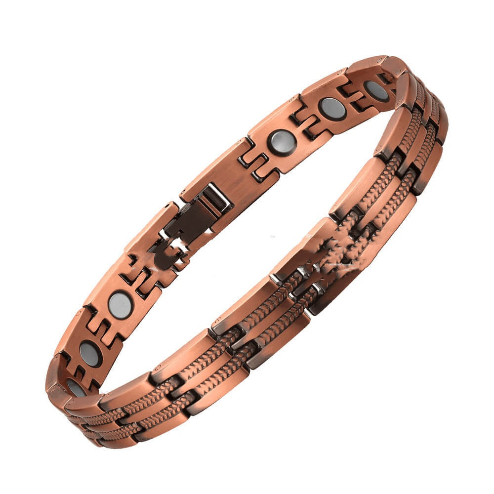Fashionable Magnetic Energy Red Copper Bracelet Unisex Magnetic Red Copper Bracelet